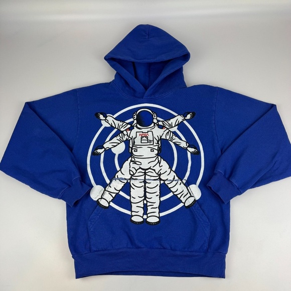 Kid Cudi Mens Size S Hoodie Moon Man's Landing 2022 Tour Astronaut Nasa *Read. - Picture 1 of 10